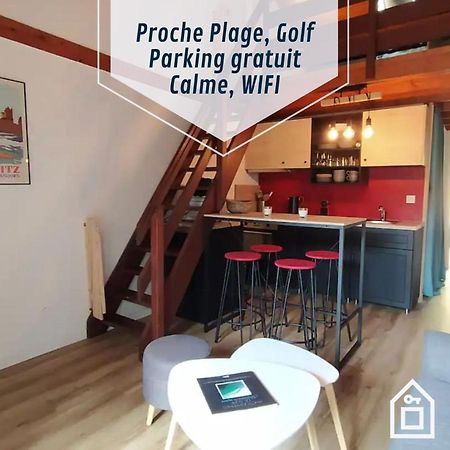 Bidarteko Paradisua Proche Plage, Golf, Parking Eksteriør bilde