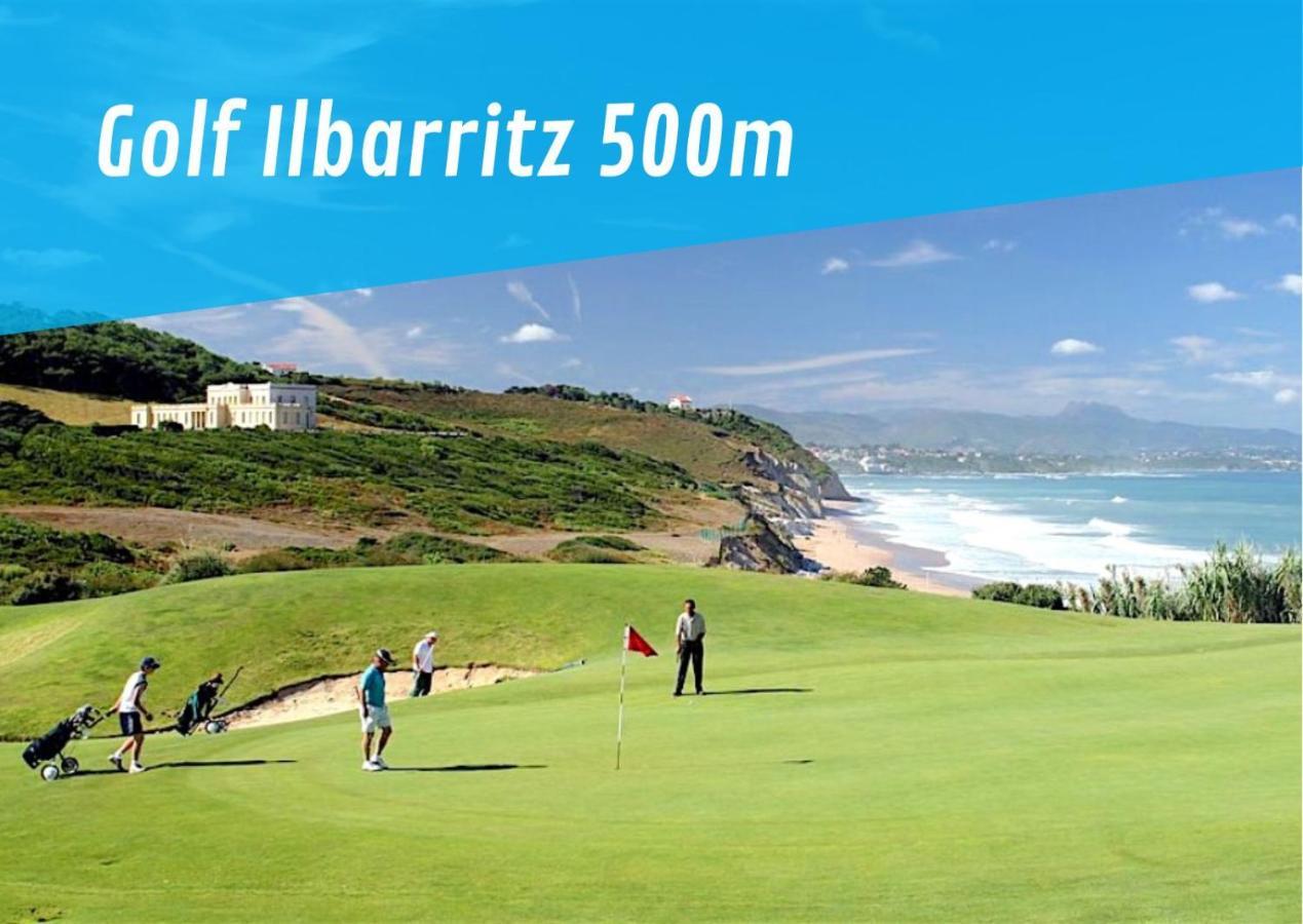 Bidarteko Paradisua Proche Plage, Golf, Parking Eksteriør bilde